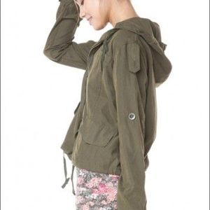 Brandy Melville Green Army Jacket